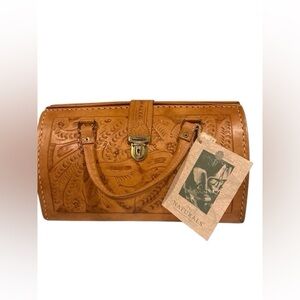 NEW and RARE!  Pier 1 Imports Leather Bag